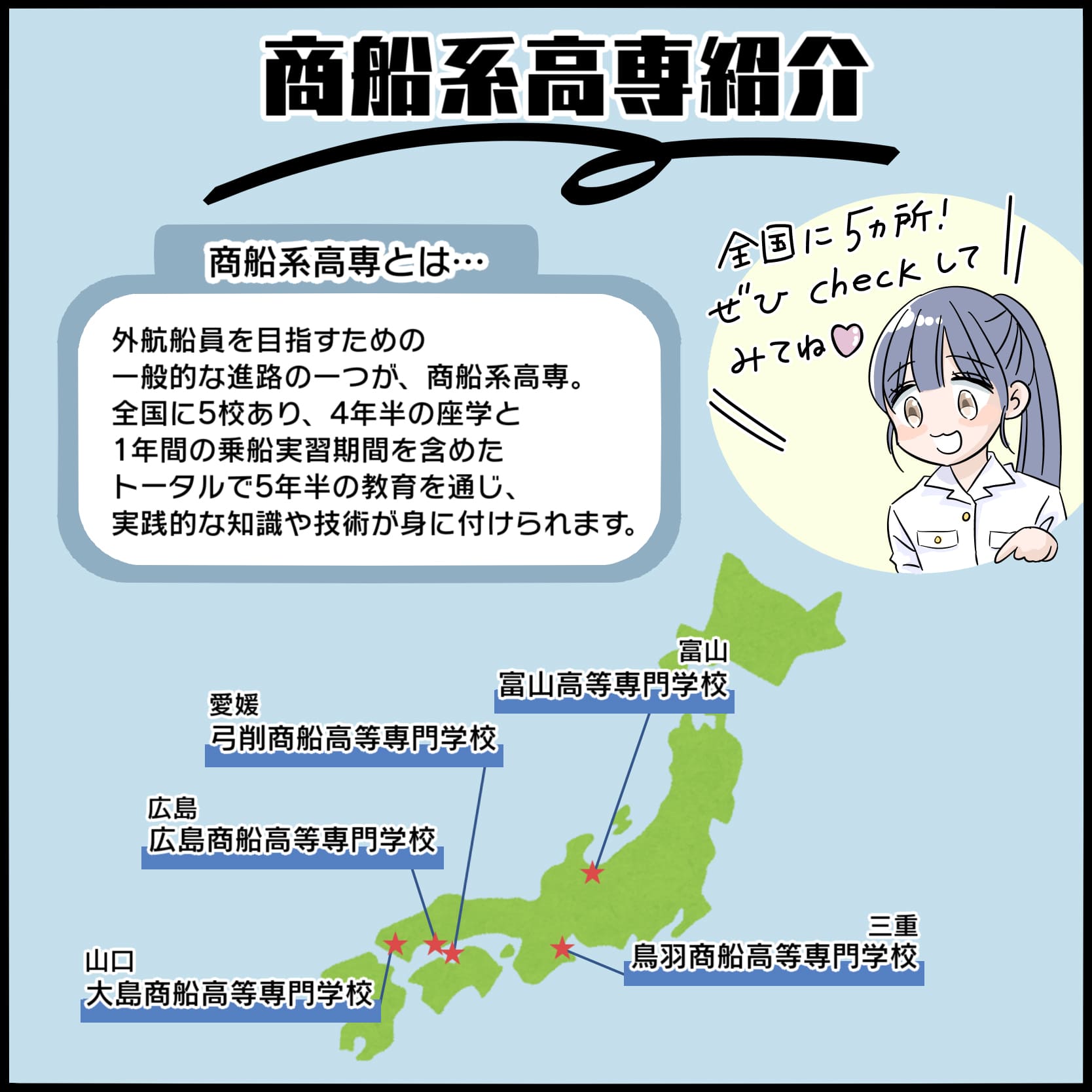 商船系高専女子の夢!? 7ページ目