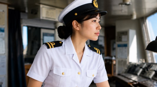 航海士向きの方必見！先輩の話を聞いてみよう！