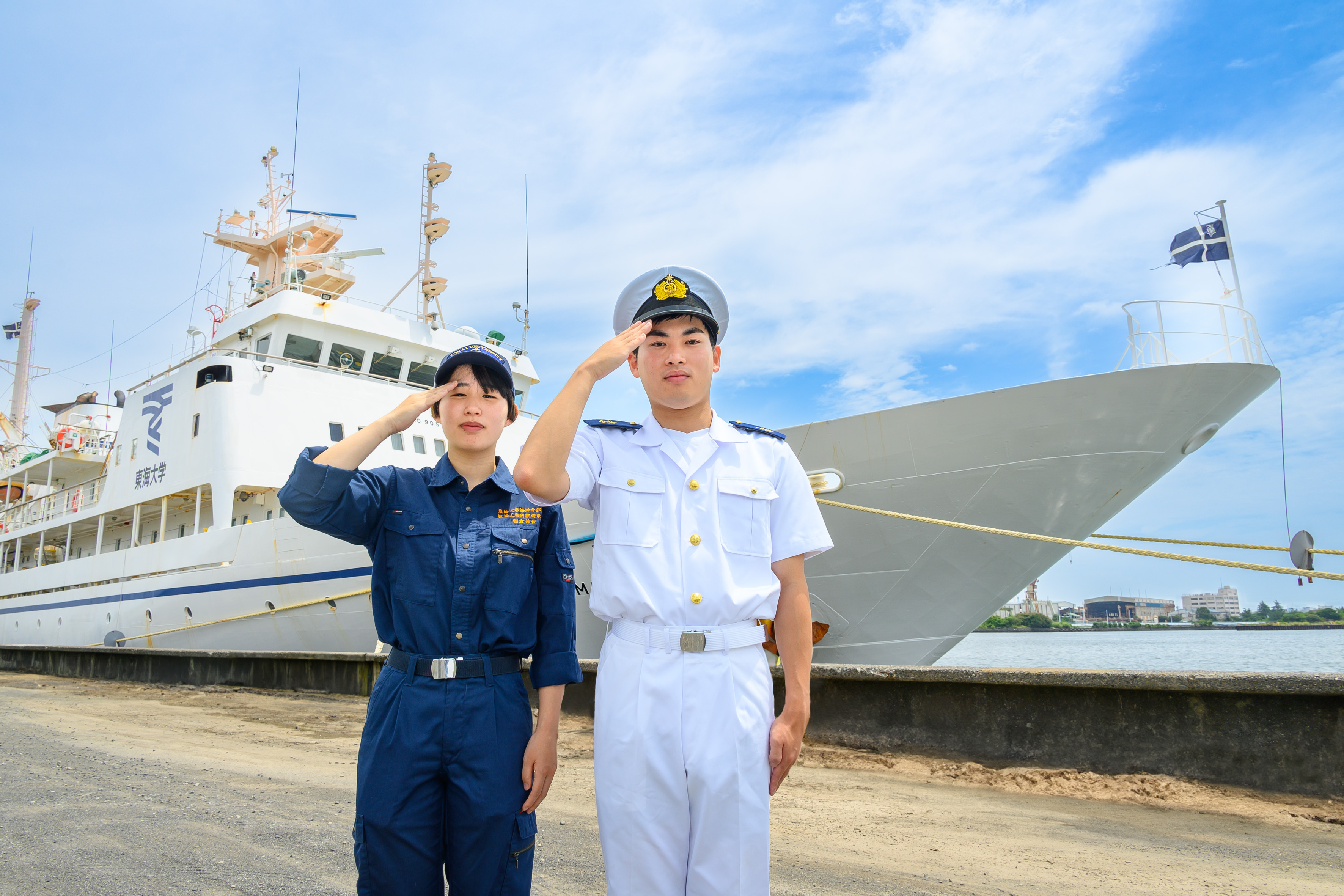 原爽太さんと朝倉茜音さん