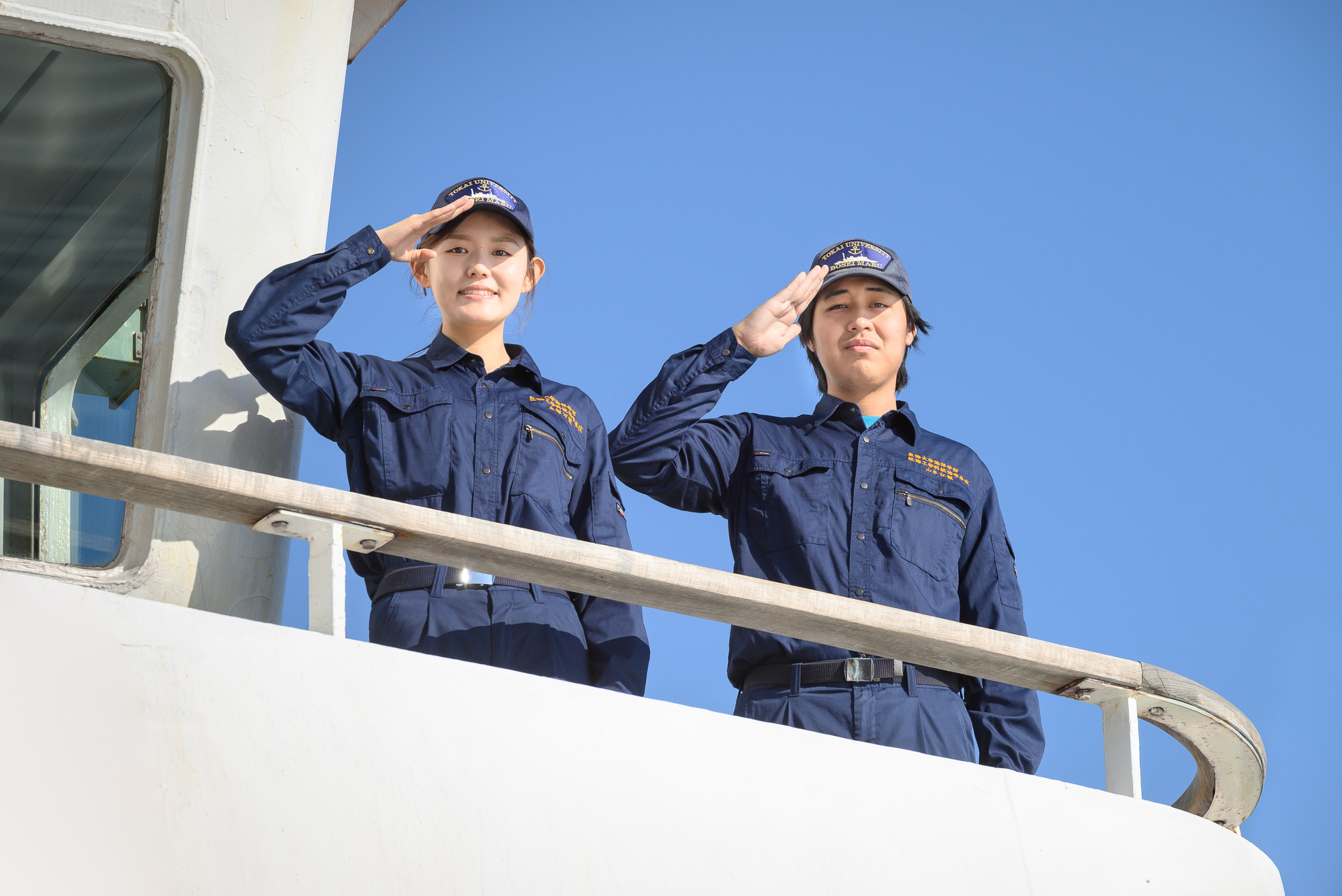 山本江龍さんと大塚万葉さん